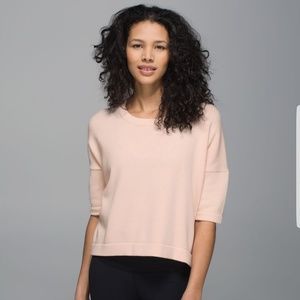 lululemon athletica Women's Sweater in Light Pink